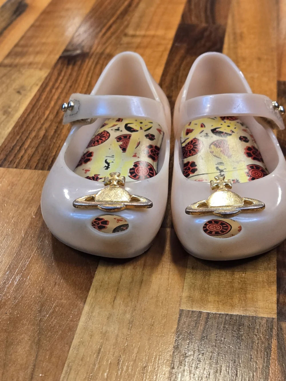 Mini Melissa x Vivienne Westwood Anglomania Orb Mary Janes
